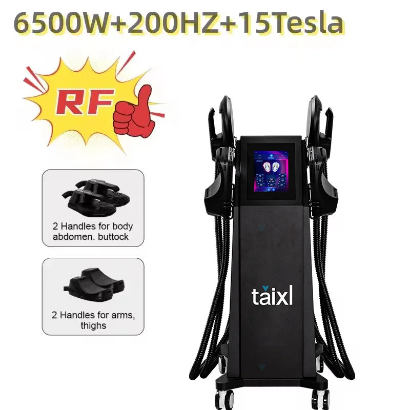 EMS Body Sculpt Machine, Eletric Muscle Stimulator, Fat Burner, Weight Loss, Butt Lifter and Shapers Body Care