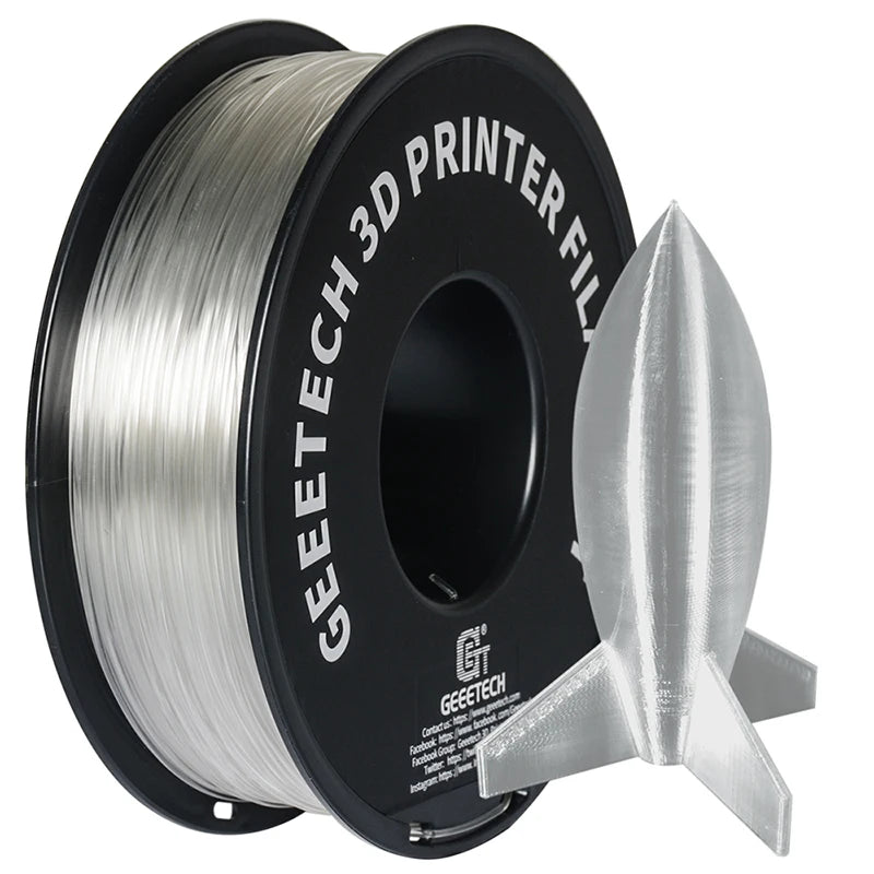 Standard PLA Filament 1kg 1.75mm 3D Printer Plastic Material, Accuracy 0.03mm, Fit Most FDM Printer