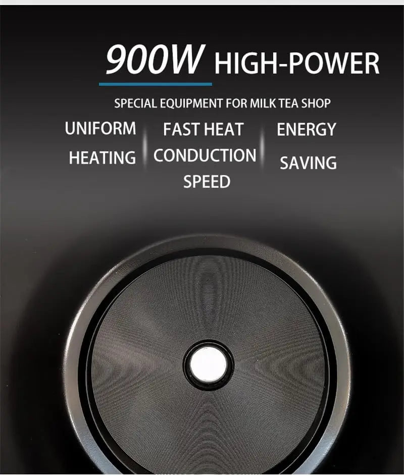 Boba Cooker Commercial Boba Pot 5L Automatic Pearl Tapioca Cooker for Boba Tea & Bubble Tea & Milk Tea Touchscreen 110V