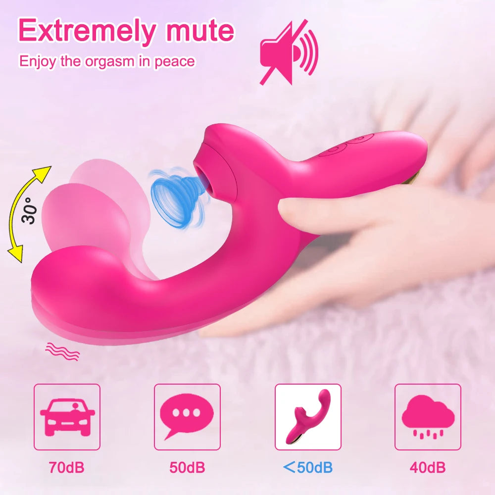 20 Modes, Finger Wiggle, G-Spot Vibrator for Women, Clitoris Sucker Vagina Massager, Female Masturbation Sex Toy for Women