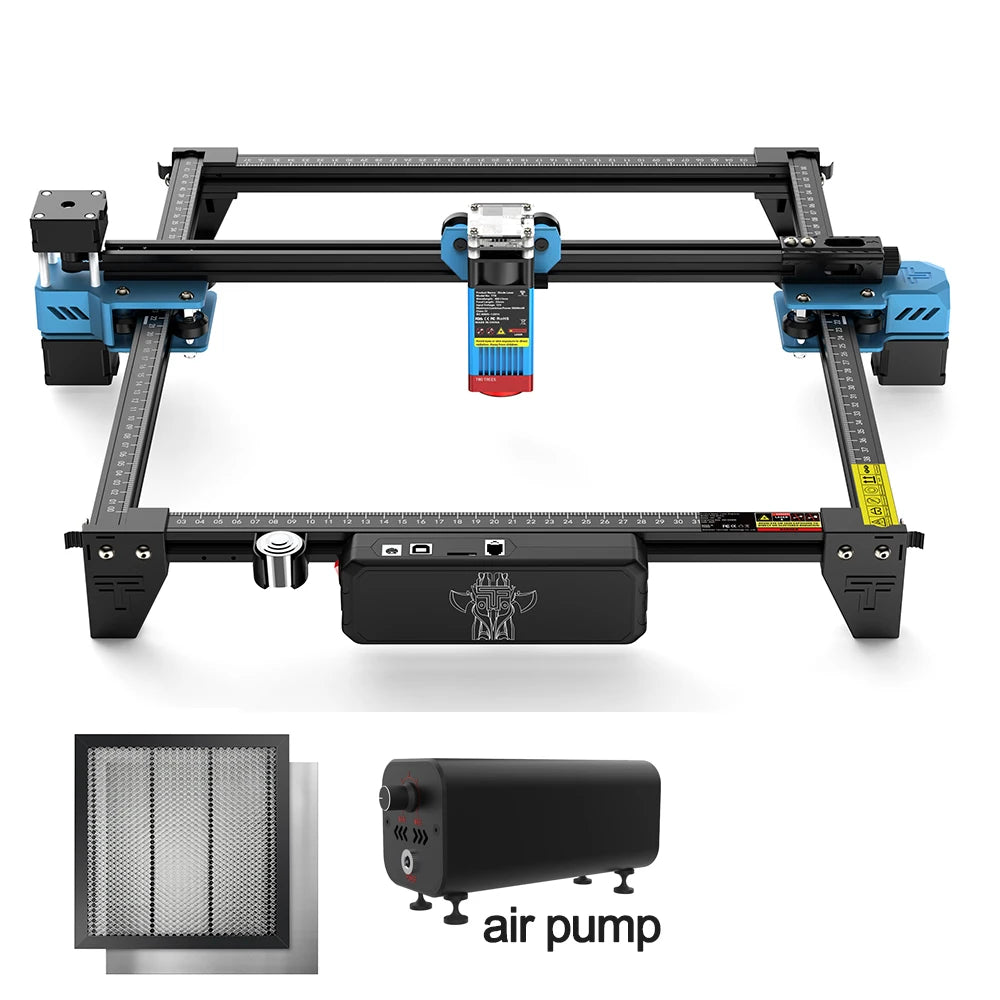TTS-55 40W Laser Engraver Machine DIY Frame Fast High Precision Cut For Metal Wood Stainless Steel Cutter TTTS-10 PRO