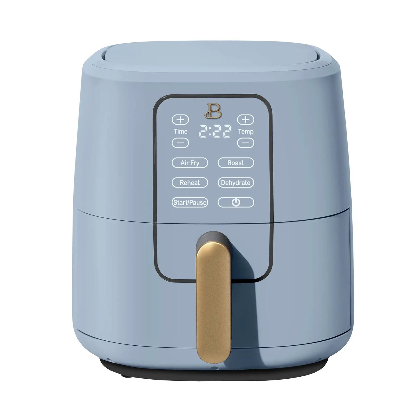 Beautiful 6 Qt Air Fryer with TurboCrisp Technology and Touch-Activated Display, Black Sesame by Drew Barrymore