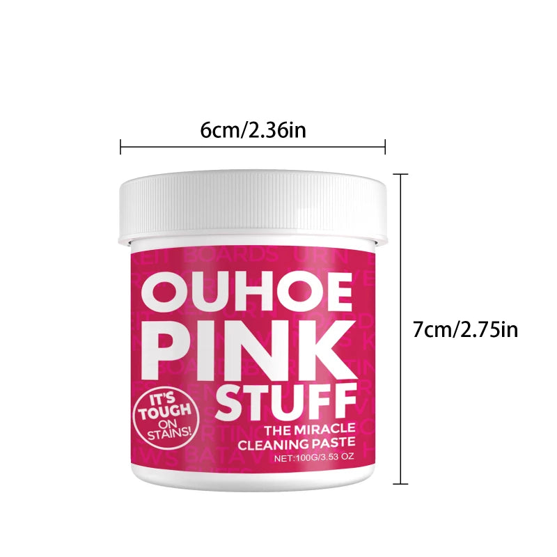 Heavy Duty Cleaning Paste for Kitchen Oil Stains, Multi-Purpose Mild Cleaning Powder for Oven, Stove, and Appliances - Universal