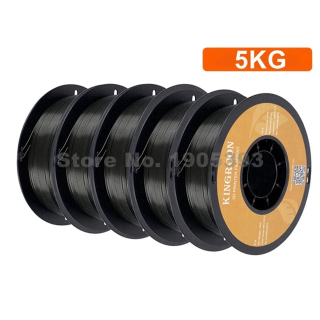 KINGROON PETG 3D Printer Filament 1.75mm 5KG 10KG Mix Color 3D Printing Material 1kg/roll petg Plastic For FDM 3dprinter