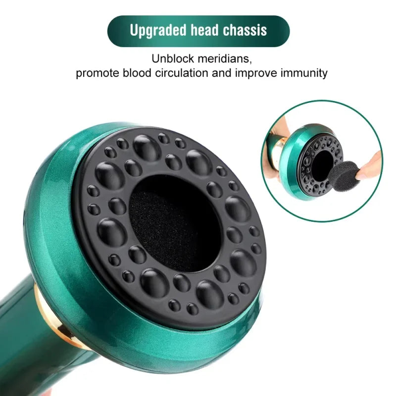 New Electrical dredging meridian cupping device, intelligent vacuum, negative pressure, household electric heating