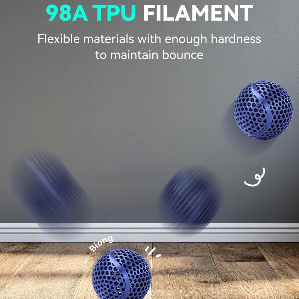 TPU SILK 3D Printer Filament 98A TPU Filament 1.75mm Silk Rainbow SILK PLA PLUS 3D Filament Glossy Silk Surface 5Rolls/set