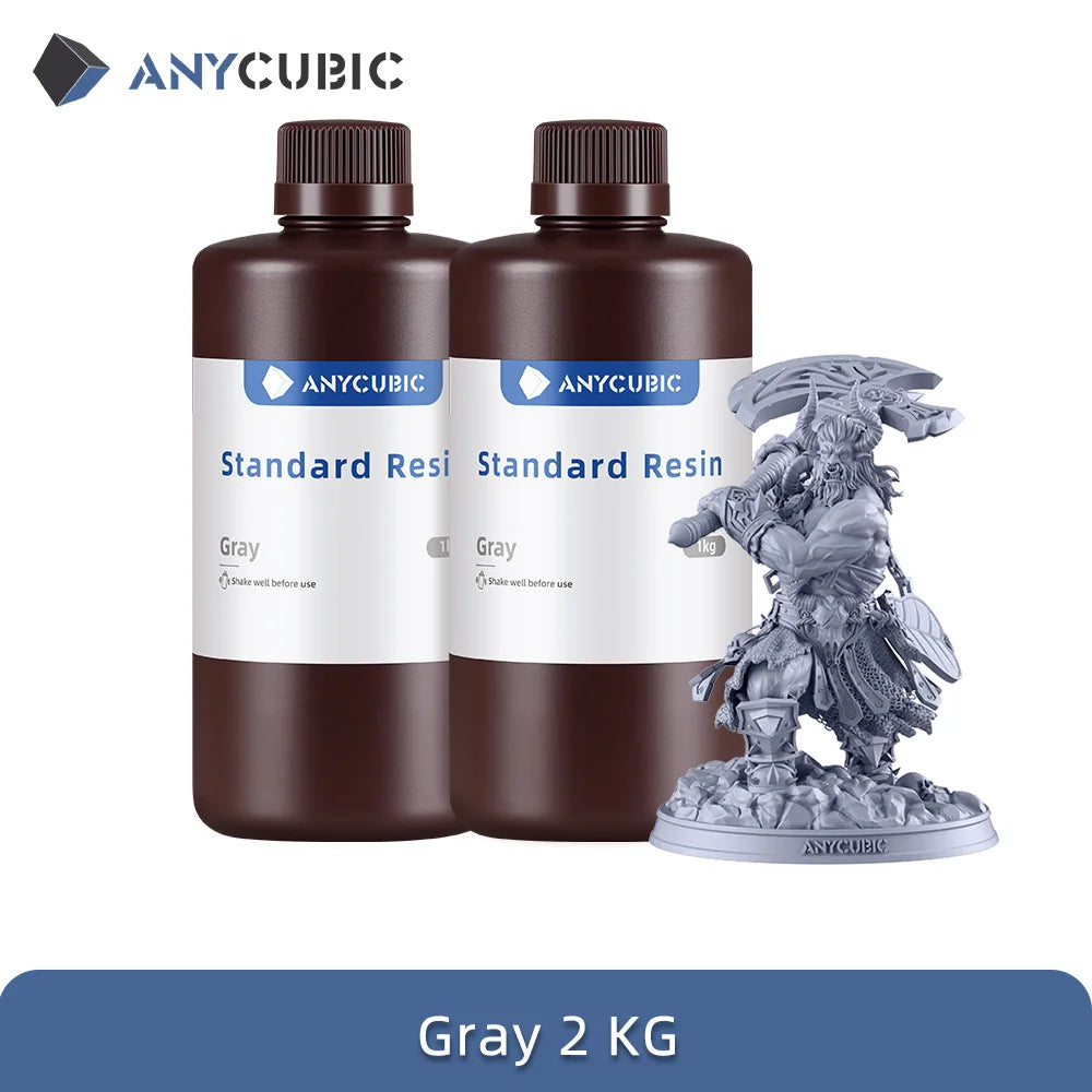 405nm UV Resin 3D Printer High Precision Standard Resin, 3D Printing DIY Figurines Materials For Photon Mono 5s Pro