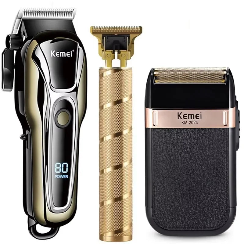 Clipper Electric Hair Trimmer for men, Electric shaver professional, Men's Hair cutting machine, Wireless barber trimmer