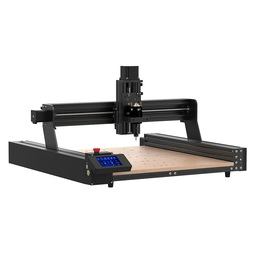 TTC450 CNC Engraving Machine 80W CNC Module PCB Wood Milling Cutting Machine Laser Carving Cutter GRBL Control ER11