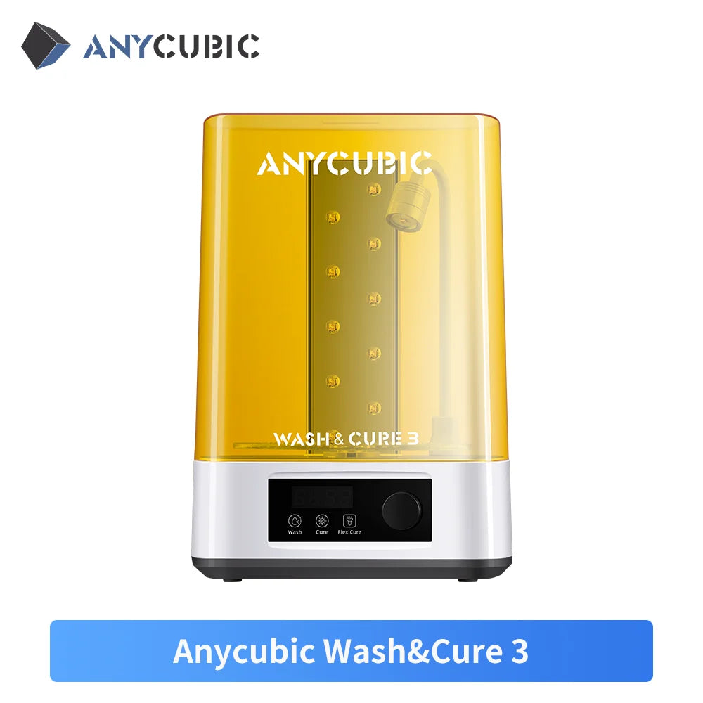 Wash & Cure 3 Curing and Washing Machine For DLP SLA LCD Resin 3D Printer For Photon Mono 4/4 ultra