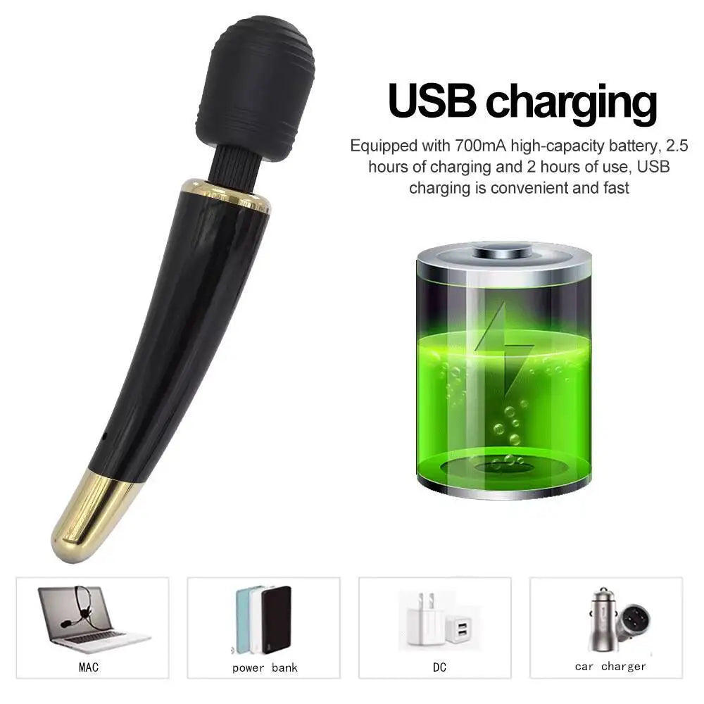 Super Powerful Massage Vibrator Sex Toy For Woman, Women Sexual Toys Sex, Adult Wand Massager