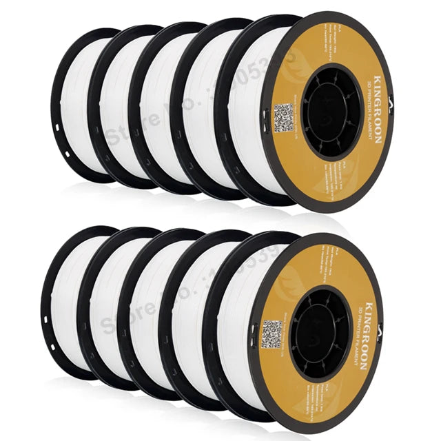 KINGROON PETG 3D Printer Filament 1.75mm 5KG 10KG Mix Color 3D Printing Material 1kg/roll petg Plastic For FDM 3dprinter