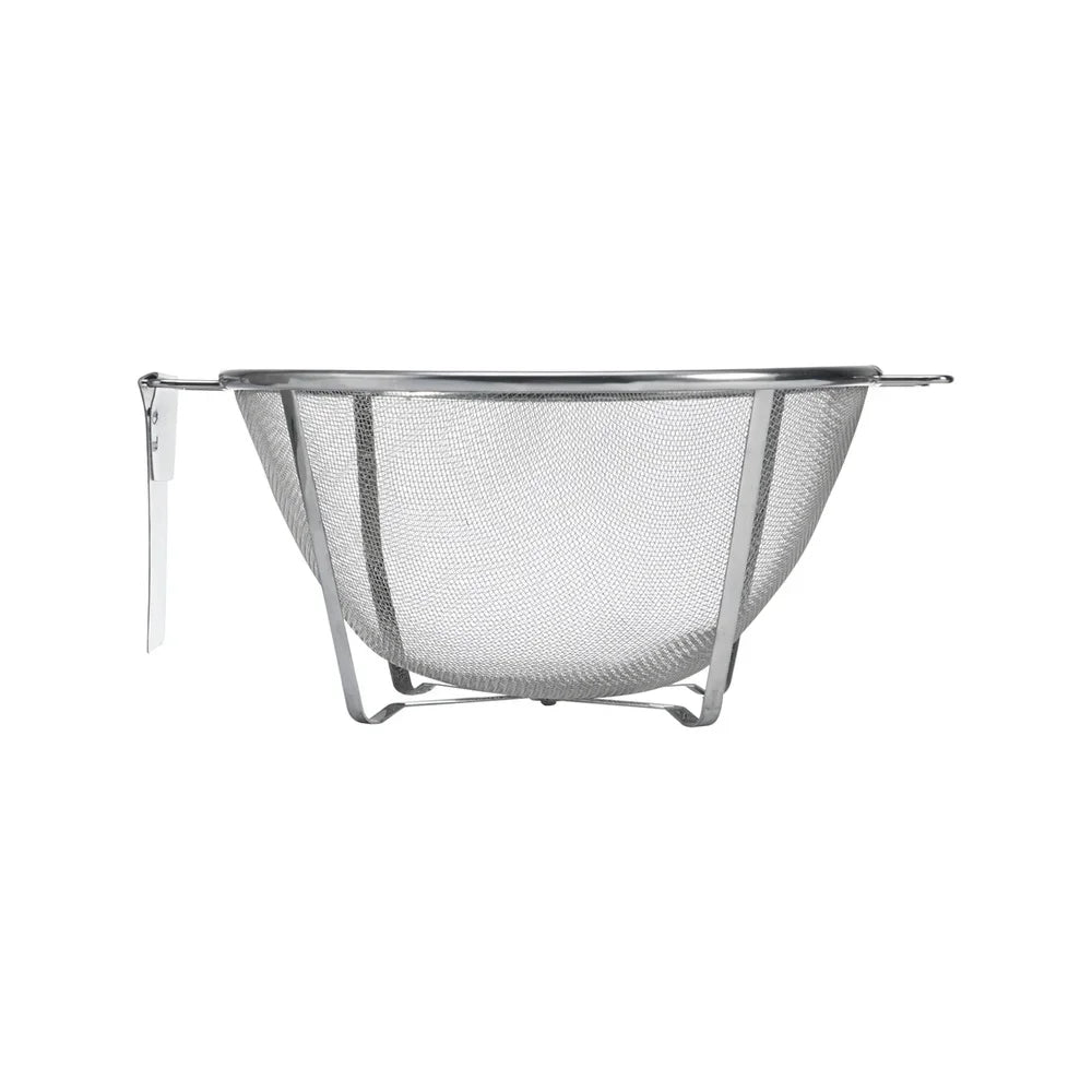 Classic Stainless Steel Strainer Basket Wire Mesh Pasta Fruit Vegetable Drainer Dishwasher Safe Cooking Tools Kitchen Gadgets