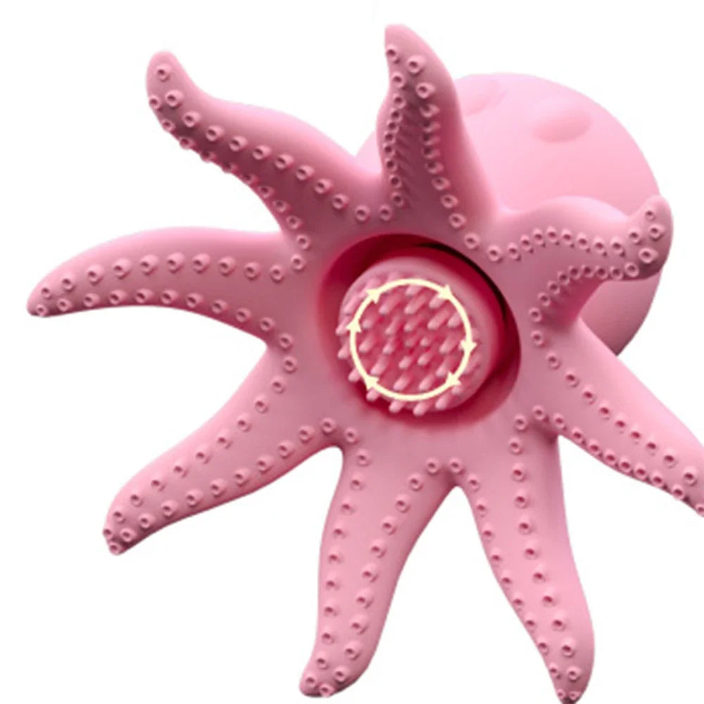 Octopus Like Vibrators, Nipple Stimulate, Vibration Rotating Breast Massager, Men Monster Nipple Scratching, Adults Sex Toys for Women