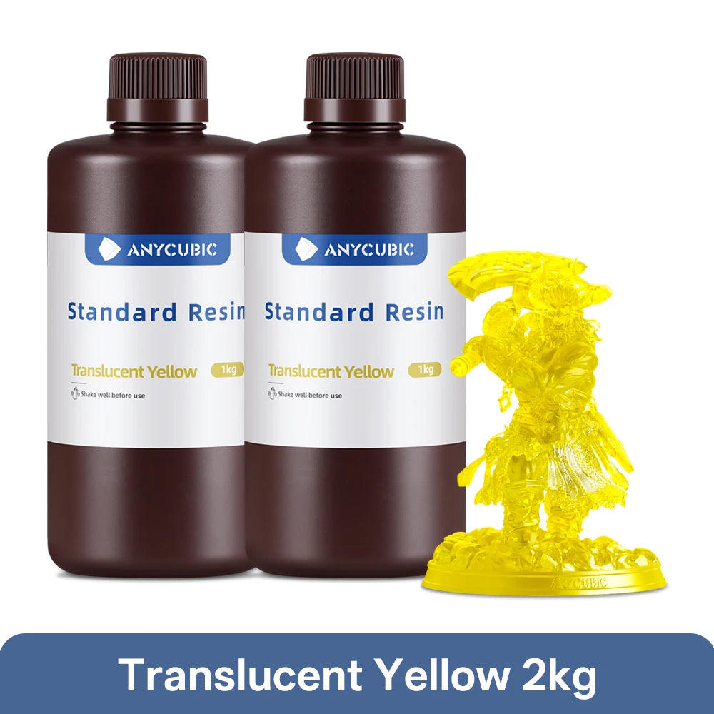 405nm UV Resin 3D Printer High Precision Standard Resin, 3D Printing DIY Figurines Materials For Photon Mono 5s Pro