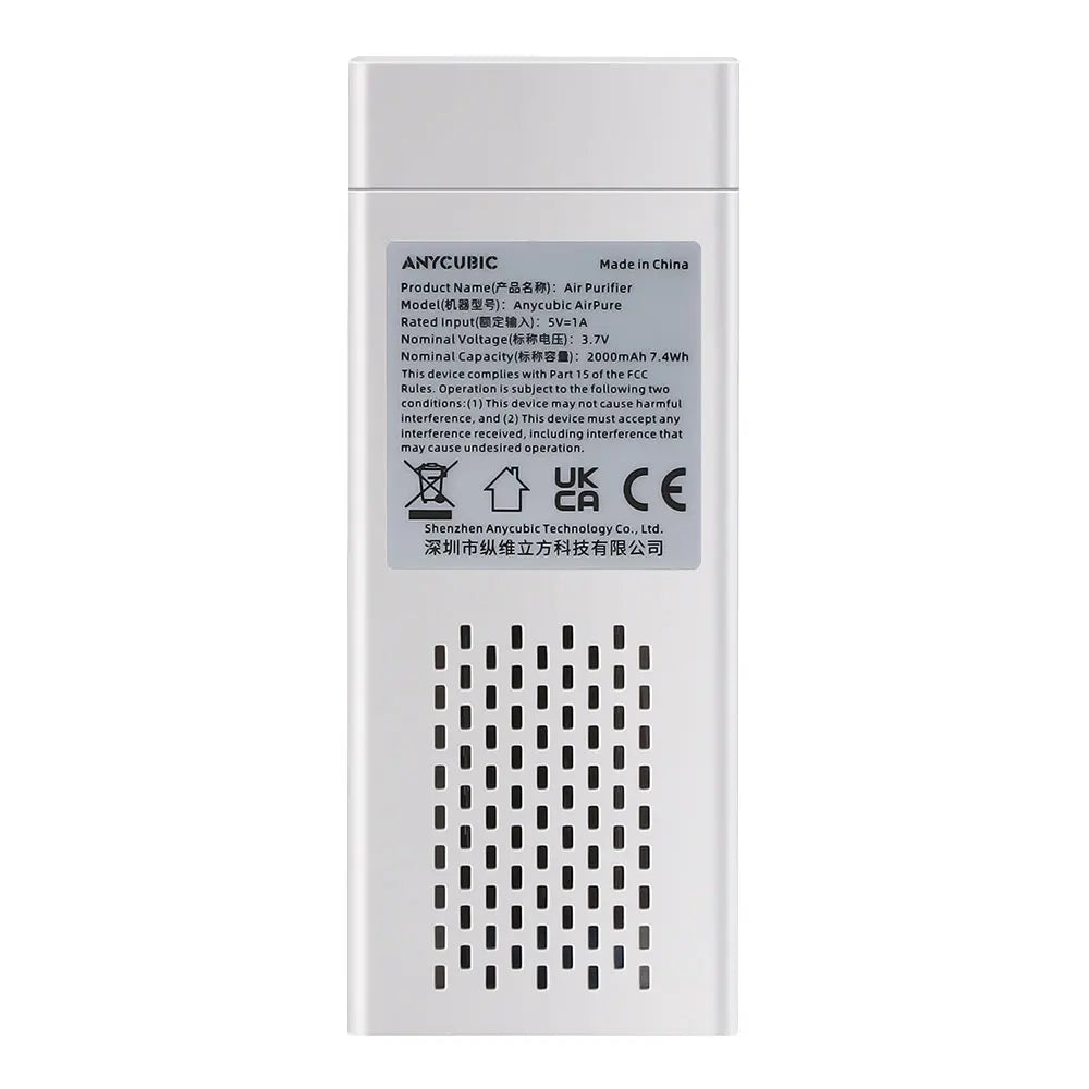 AirPure 3D Printer Parts Efficient Air Purification, Low Noise High Speed Powerful Fan for Resin 3D Printer Photon M3