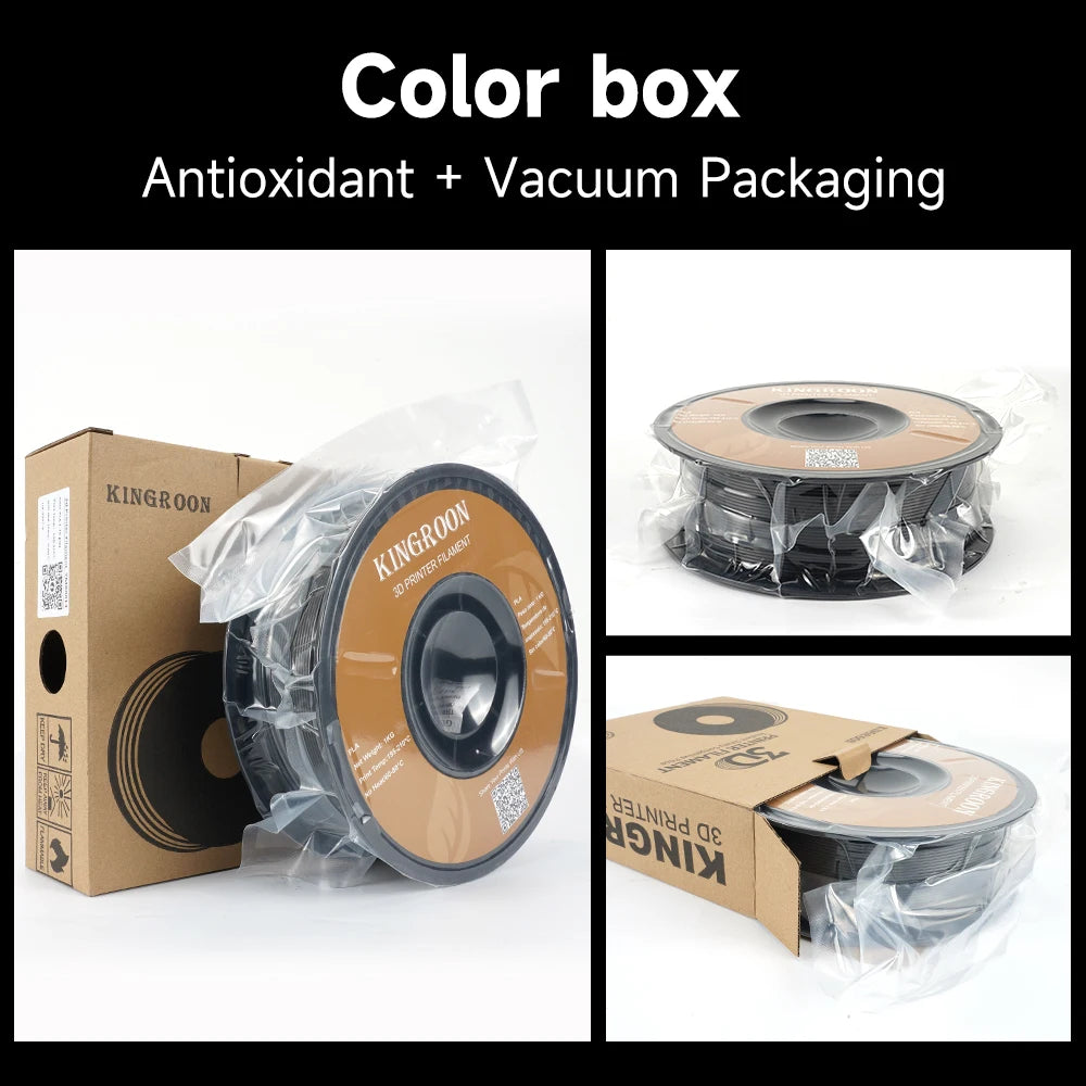 KINGROON PETG 3D Printer Filament 1.75mm 5KG 10KG Mix Color 3D Printing Material 1kg/roll petg Plastic For FDM 3dprinter