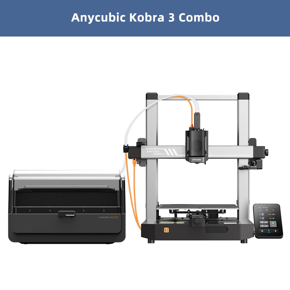 3 Combo Multi-Color FDM 3D Printer Max 600mm/s Printing Speed Build Size 250x250x260mm