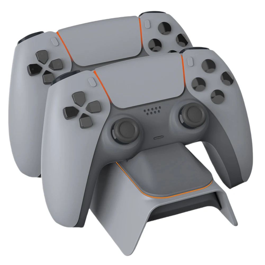 For PS5 Dual Controller Charging Dock with Light Dual Fast Charger Controller Charger Station for PlayStation 5 Gamepad