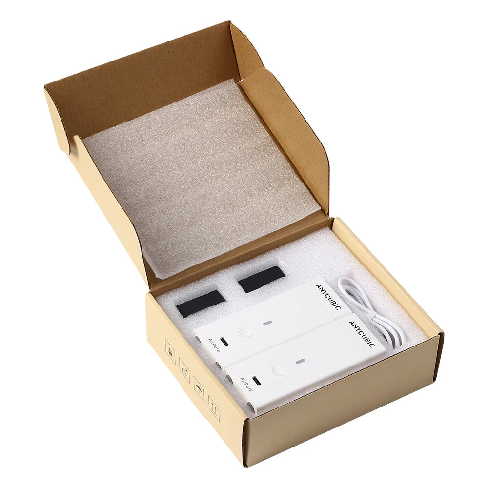 AirPure 3D Printer Parts Efficient Air Purification, Low Noise High Speed Powerful Fan for Resin 3D Printer Photon M3