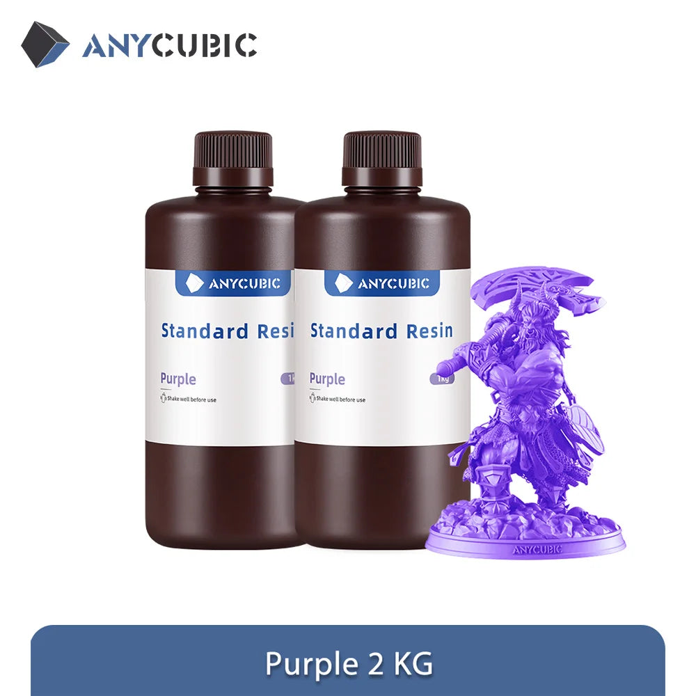 405nm UV Resin 3D Printer High Precision Standard Resin, 3D Printing DIY Figurines Materials For Photon Mono 5s Pro