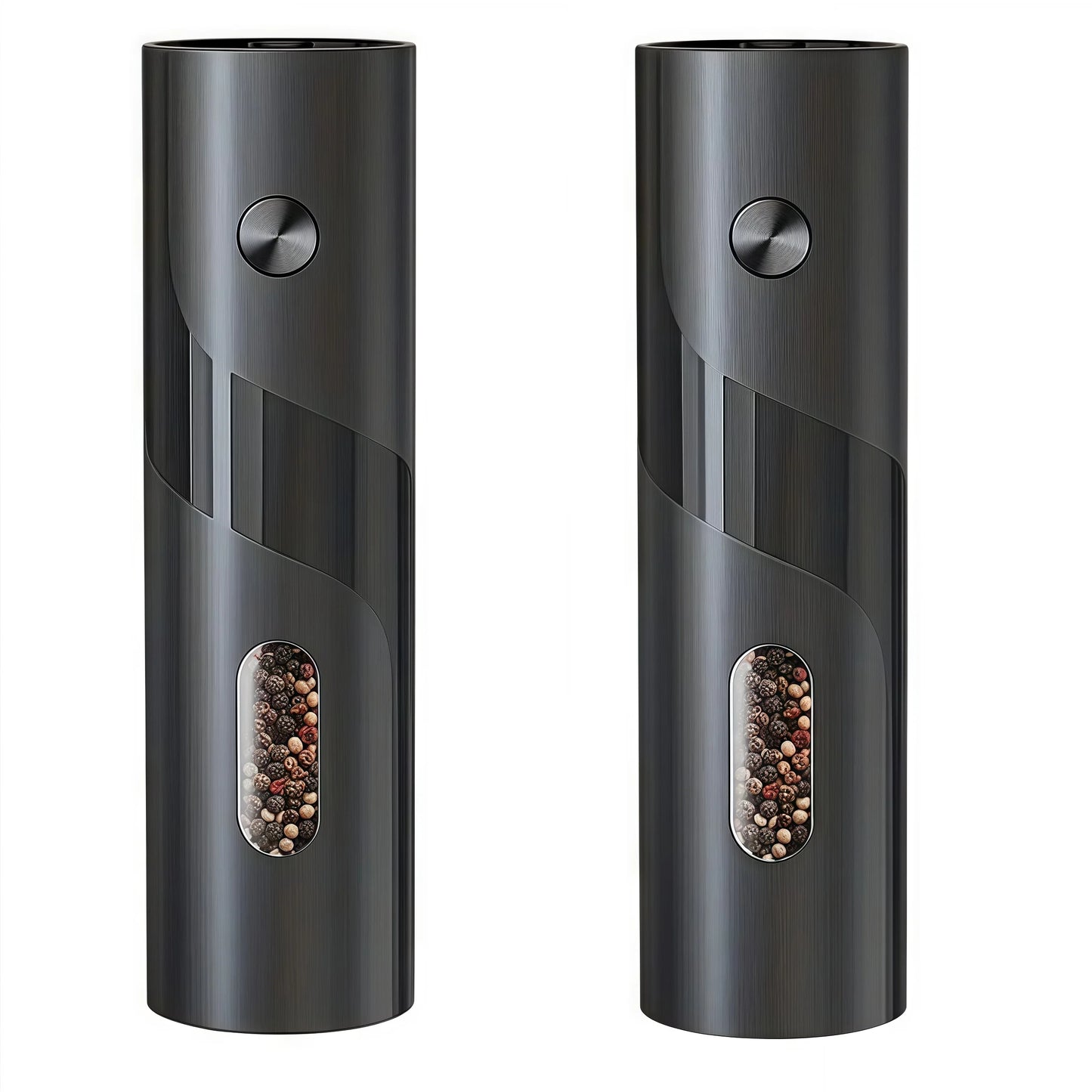 Electric Pepper Grinders, Essential for Grinding Sea Salt and ,Adjustable Grind Settings, Featuring A Stylish Design