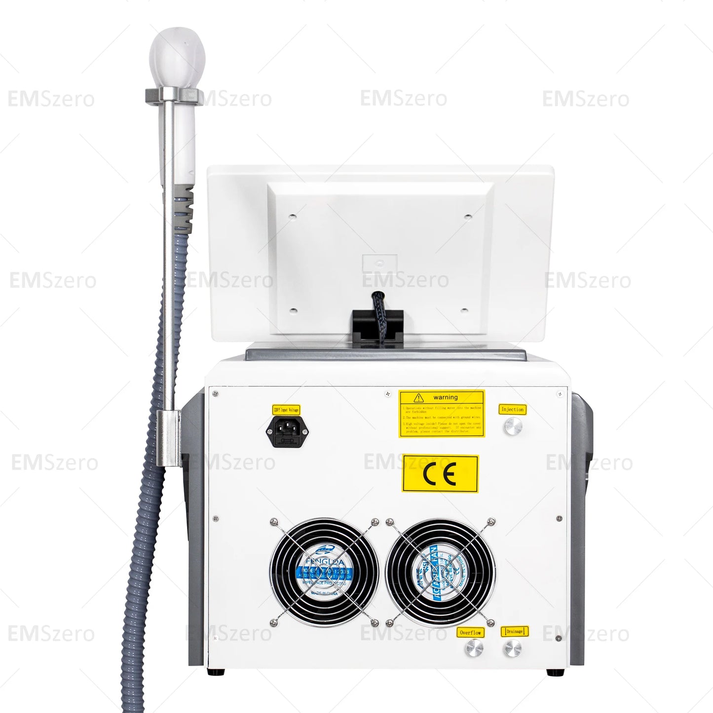 Diode Laser Hair Removal, Professional Machine, Painless Cooling, Permanent Lazer Hair Removal, 3 Wavelengths 755 808 1064