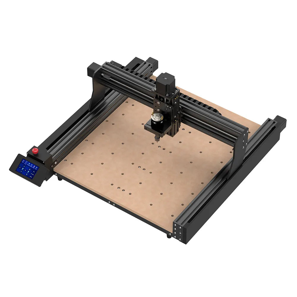 TTC450 CNC Engraving Machine 80W CNC Module PCB Wood Milling Cutting Machine Laser Carving Cutter GRBL Control ER11