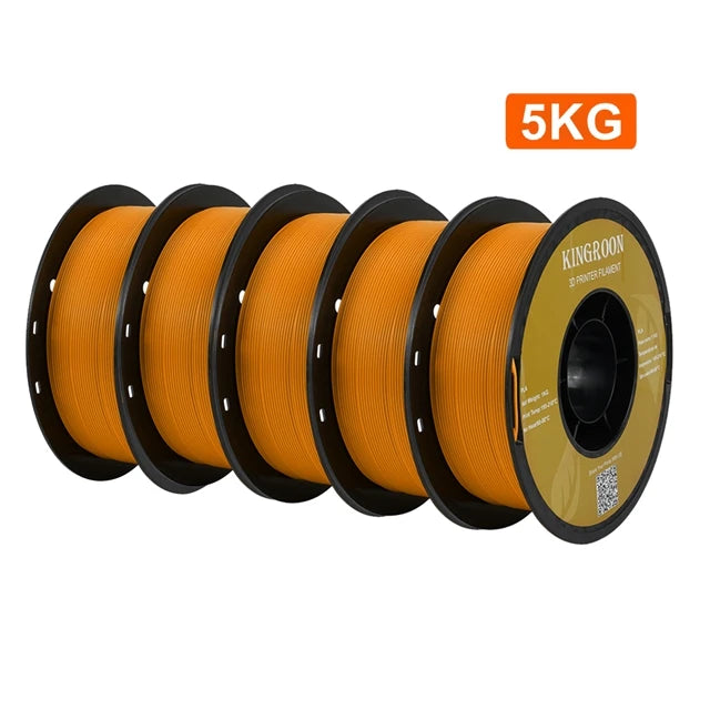 KINGROON PETG 3D Printer Filament 1.75mm 5KG 10KG Mix Color 3D Printing Material 1kg/roll petg Plastic For FDM 3dprinter