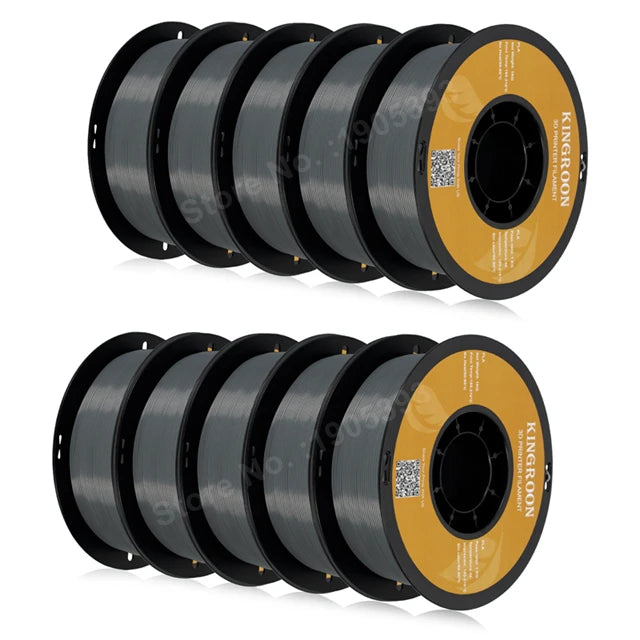 KINGROON PETG 3D Printer Filament 1.75mm 5KG 10KG Mix Color 3D Printing Material 1kg/roll petg Plastic For FDM 3dprinter