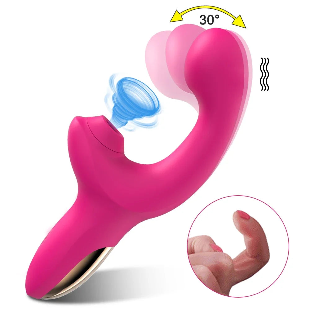 Sex Toy G Spot, Sucking Vibrator for Women, Clitoris Stimulator Vibration Dildo Vibrator Penetration Vagina Vibrator Toys
