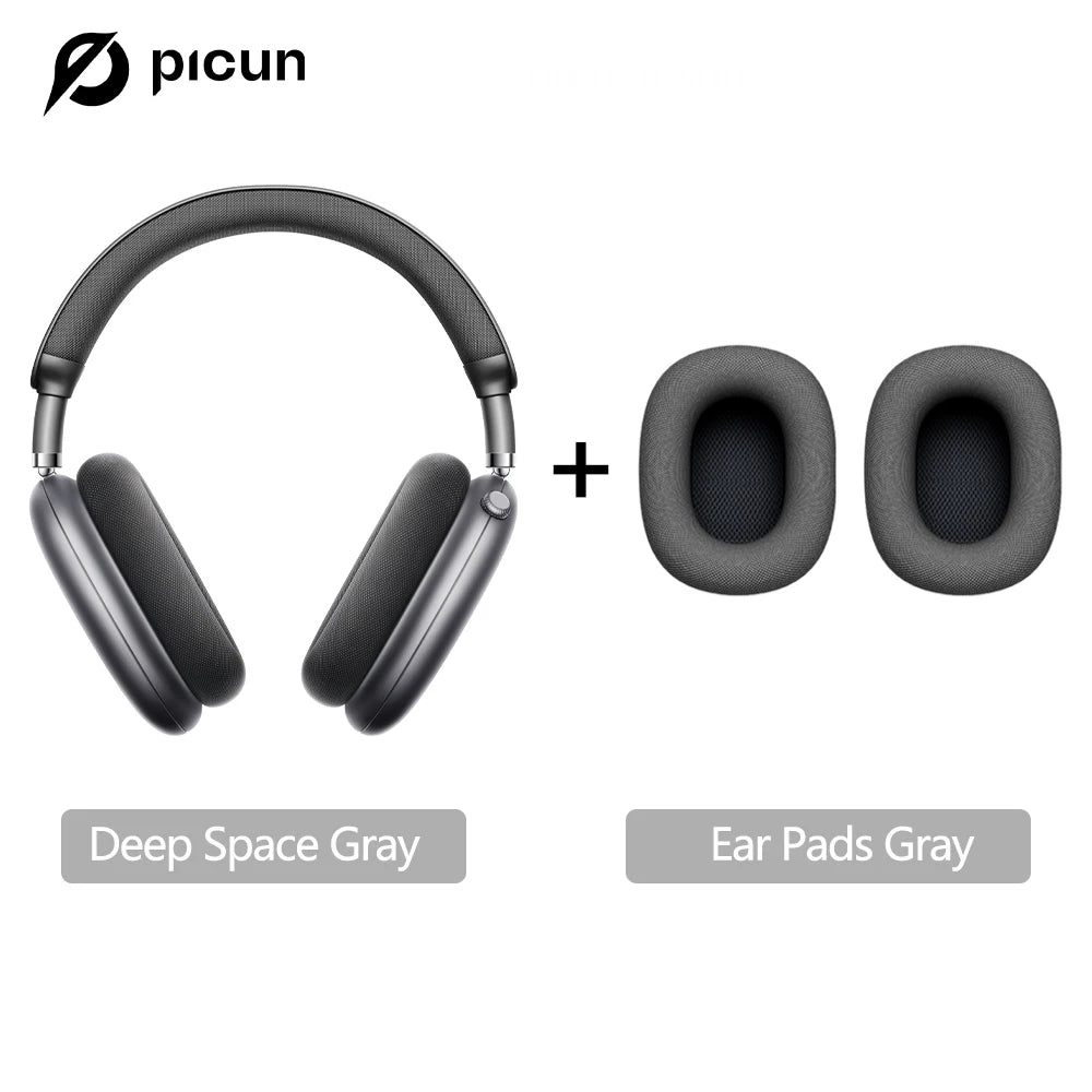 F8 Pro ANC Wireless Headphones Head Tracking 3D Spatial Audio -52dB ANC HIFI Bluetooth Headset ENC HD Mic Low-Latency APP