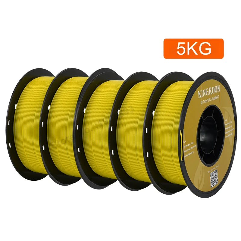 KINGROON PETG 3D Printer Filament 1.75mm 5KG 10KG Mix Color 3D Printing Material 1kg/roll petg Plastic For FDM 3dprinter