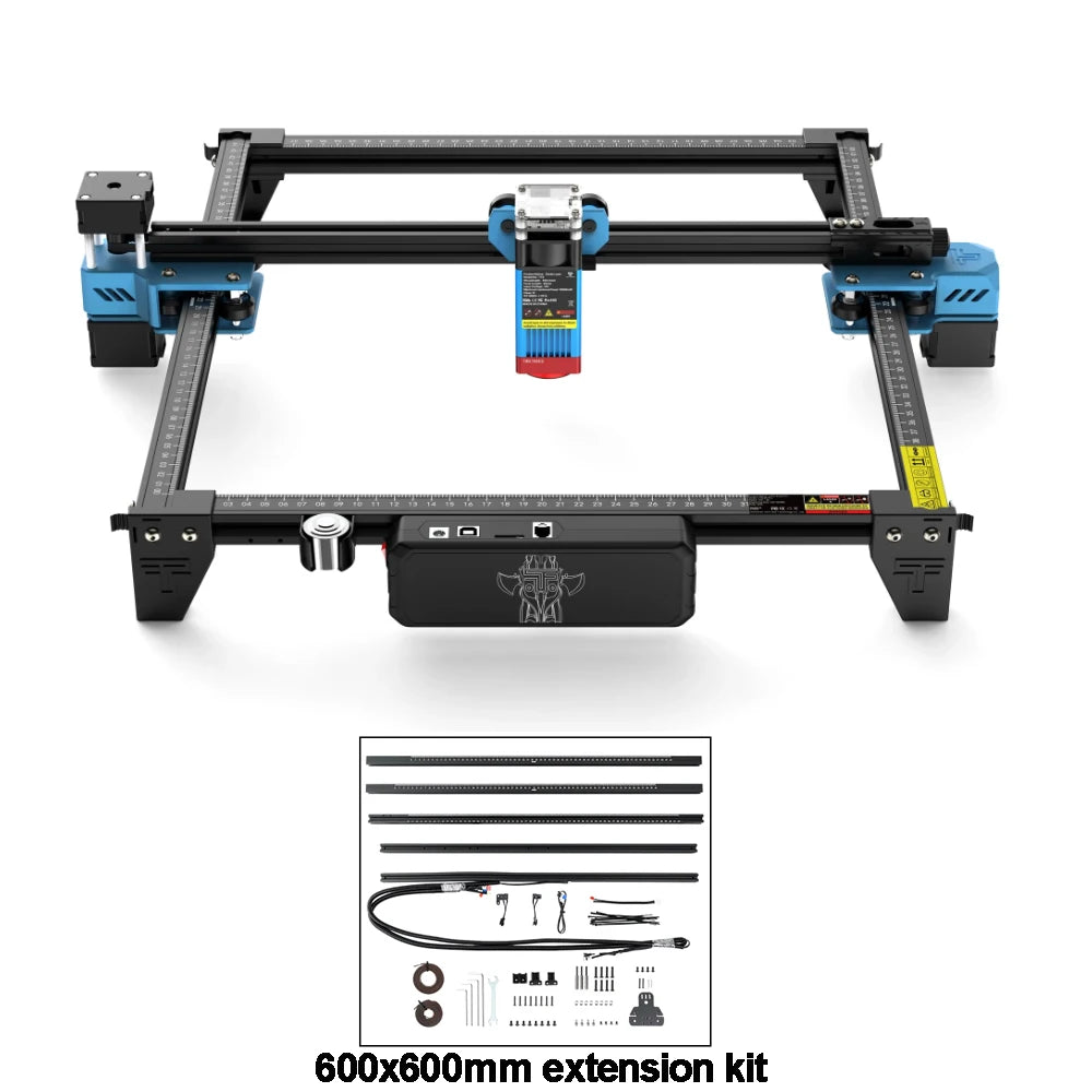 TTS-55 40W Laser Engraver Machine DIY Frame Fast High Precision Cut For Metal Wood Stainless Steel Cutter TTTS-10 PRO