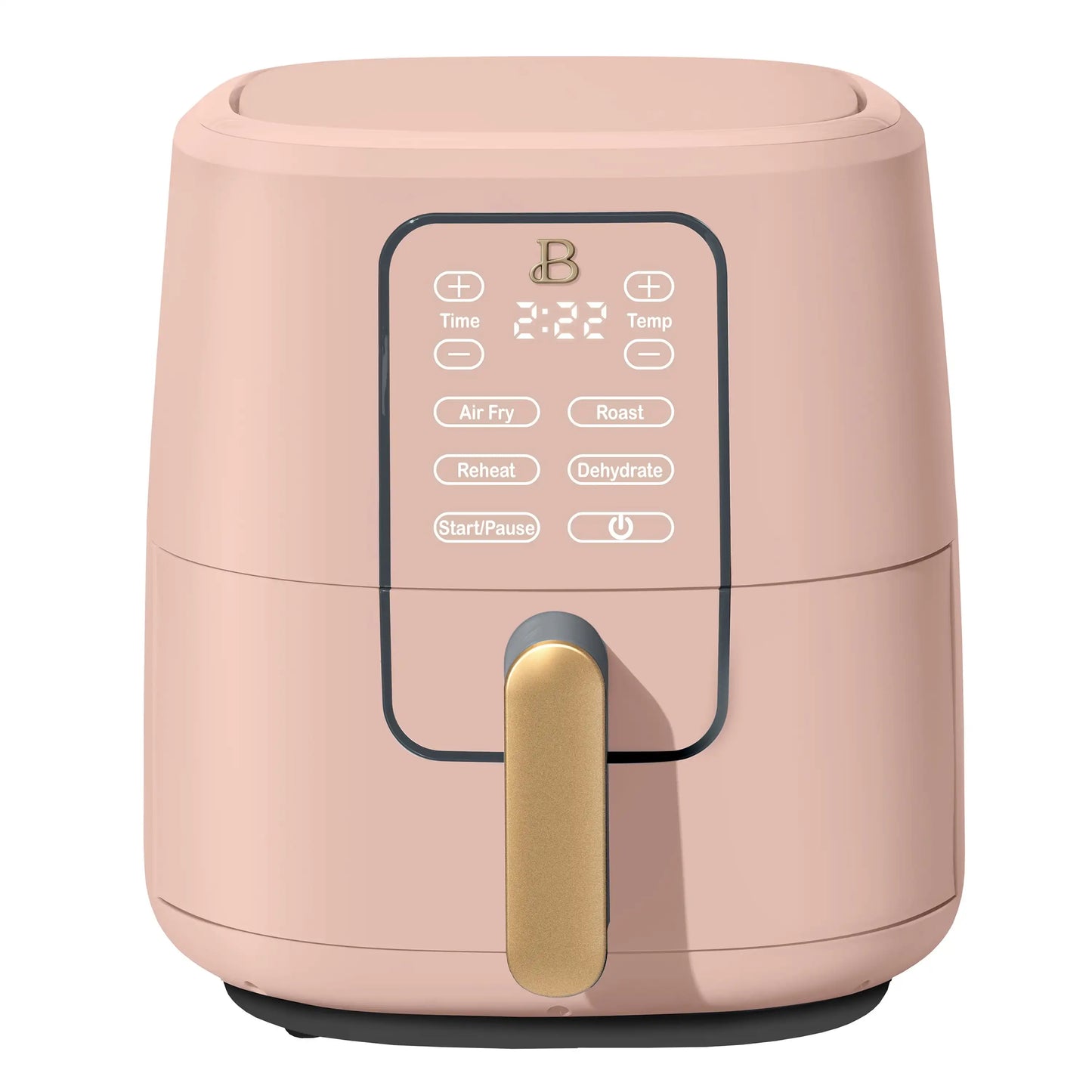 Beautiful 6 Qt Air Fryer with TurboCrisp Technology and Touch-Activated Display, Black Sesame by Drew Barrymore