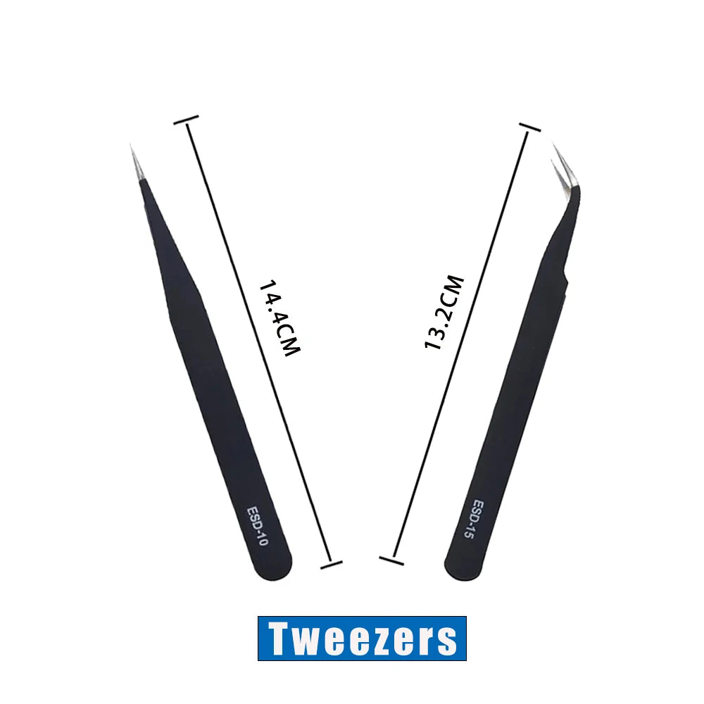 3D Printer Tool Kit, Nozzle Cleaner, Scraper, Tweezers, File & Engraving Tools for Maintenance