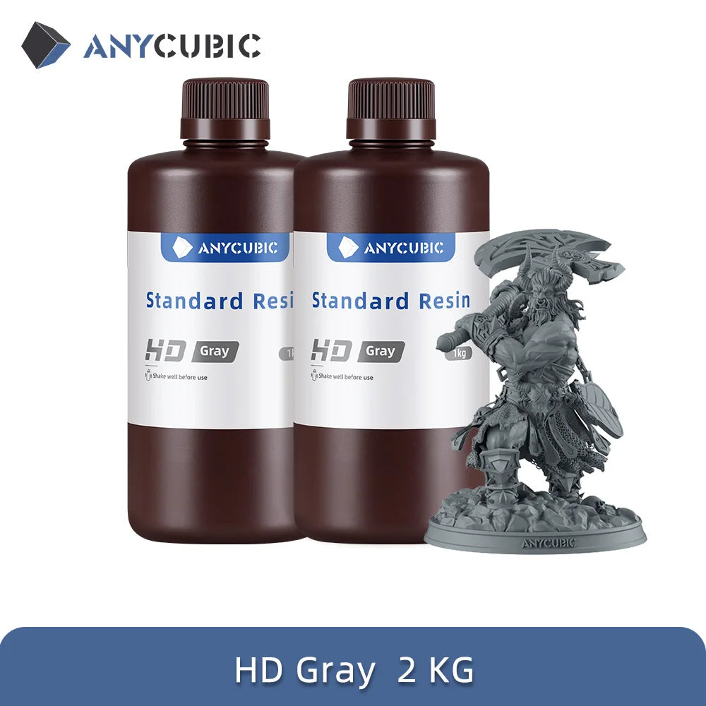 405nm UV Resin 3D Printer High Precision Standard Resin, 3D Printing DIY Figurines Materials For Photon Mono 5s Pro
