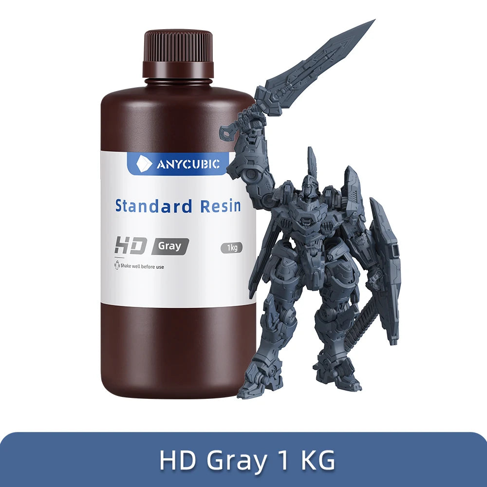 1kg/10kg Liquid Photopolymer Standard Resin 405nm UV Resin For 3D Printer LCD Printing Resin Material For Photon Mono