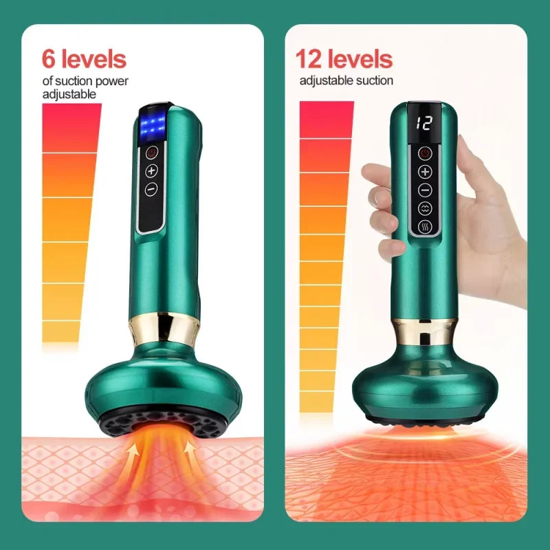 New Electrical dredging meridian cupping device, intelligent vacuum, negative pressure, household electric heating