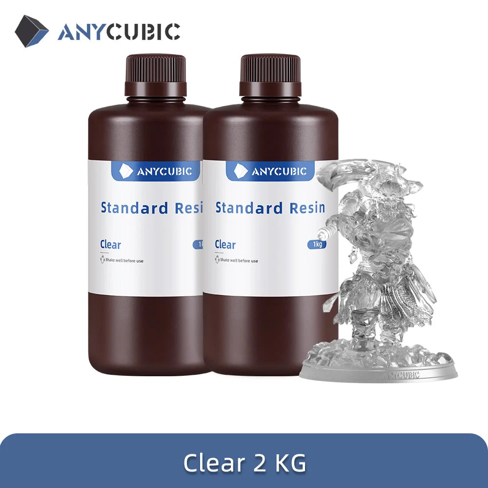 405nm UV Resin 3D Printer High Precision Standard Resin, 3D Printing DIY Figurines Materials For Photon Mono 5s Pro
