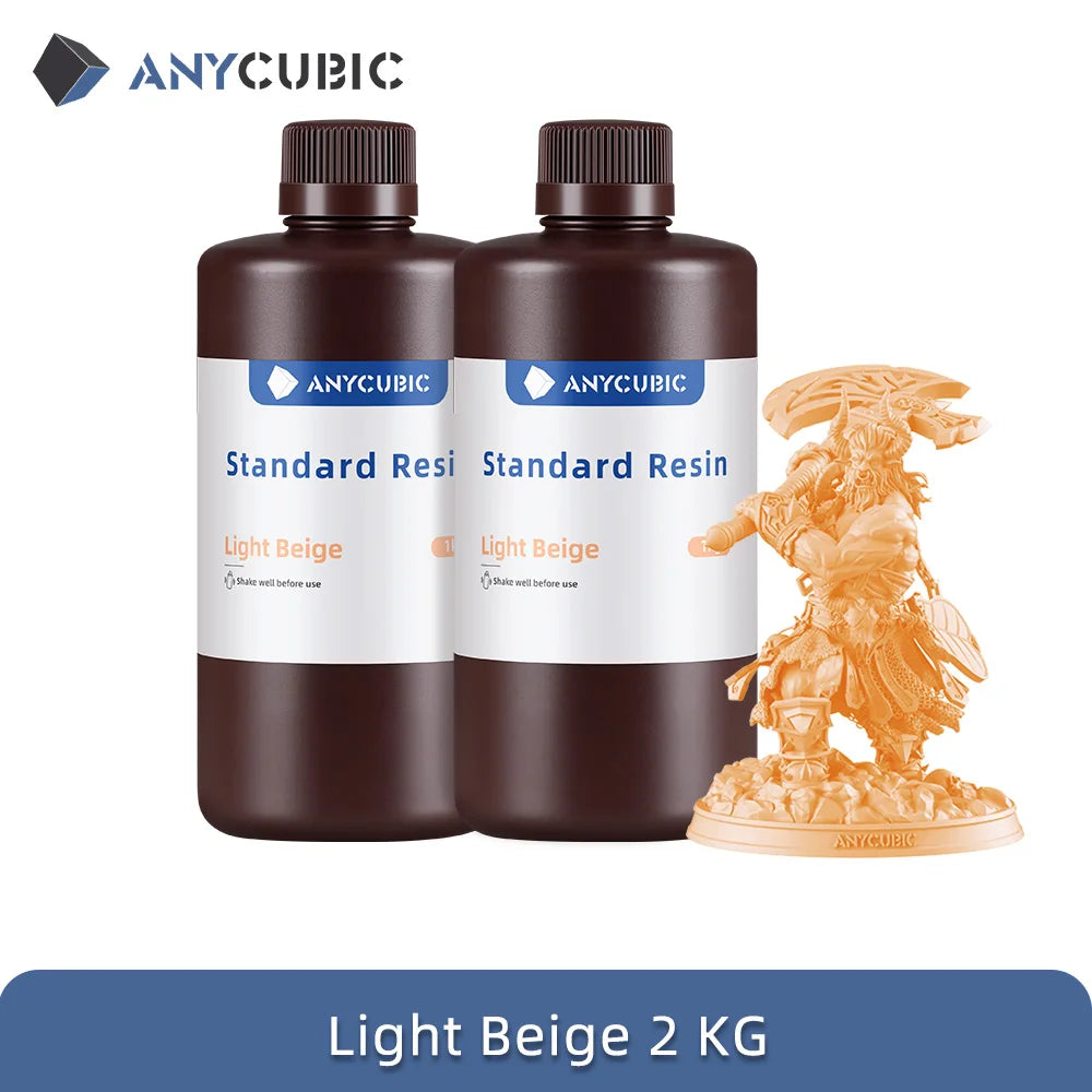 405nm UV Resin 3D Printer High Precision Standard Resin, 3D Printing DIY Figurines Materials For Photon Mono 5s Pro