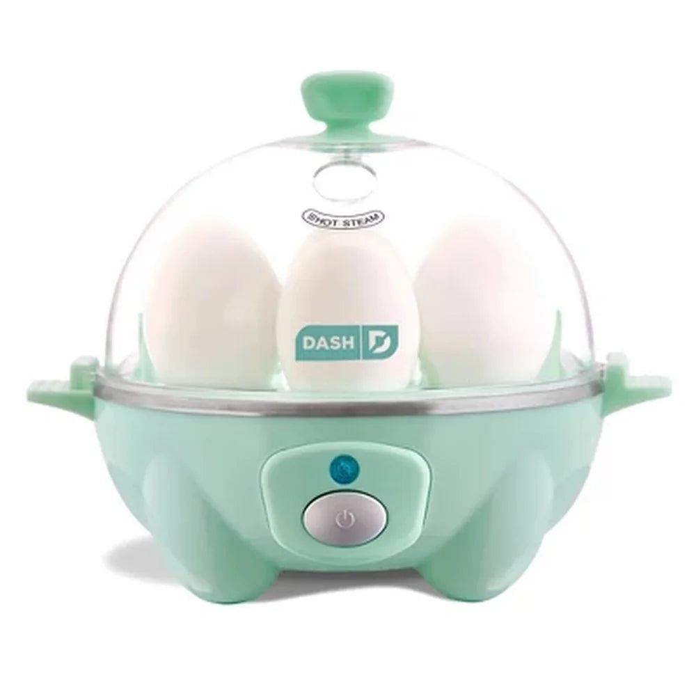 7 Egg Electric Cooker Automatic Shut Off Nonstick Omelette Poaching Tray Dishwasher Safe Compact Kitchen Appliance Boiled Eggs