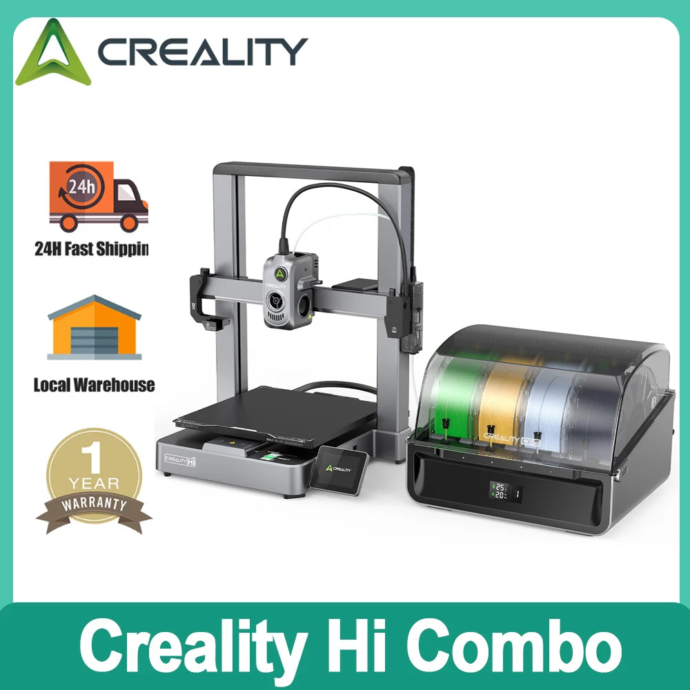Hi Combo / Hi 3D Printer with Multi-color CFS RFID Filament Reading Fully Automated Filament Detection Size 26*26*30CM