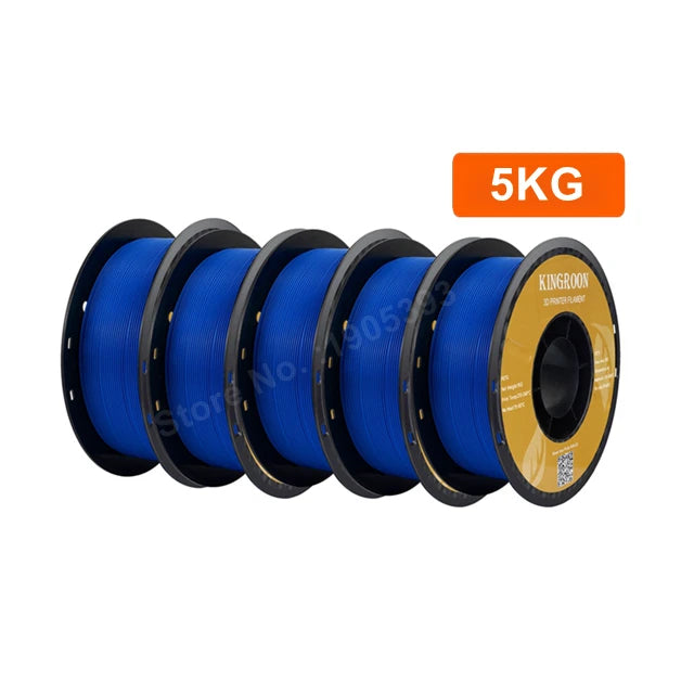 KINGROON PETG 3D Printer Filament 1.75mm 5KG 10KG Mix Color 3D Printing Material 1kg/roll petg Plastic For FDM 3dprinter