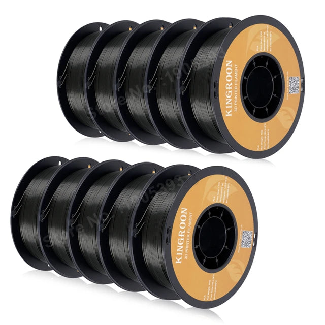 KINGROON PETG 3D Printer Filament 1.75mm 5KG 10KG Mix Color 3D Printing Material 1kg/roll petg Plastic For FDM 3dprinter