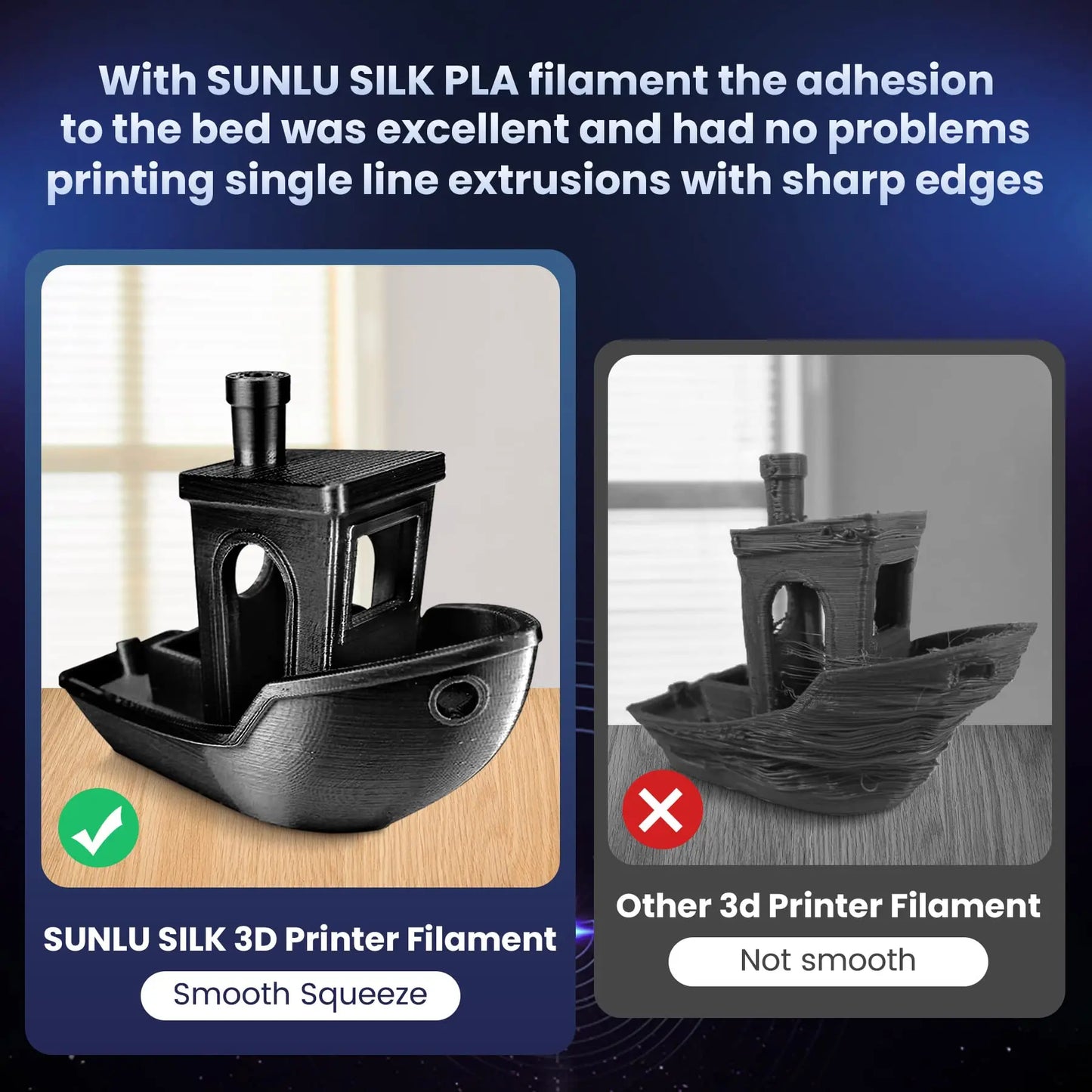 5KG Pla Plus Silk 3D Filament, 1.75mm Shiny Silk Texture High Toughness, 3D Printing Filaments for 3D Printer, Fast Shipping