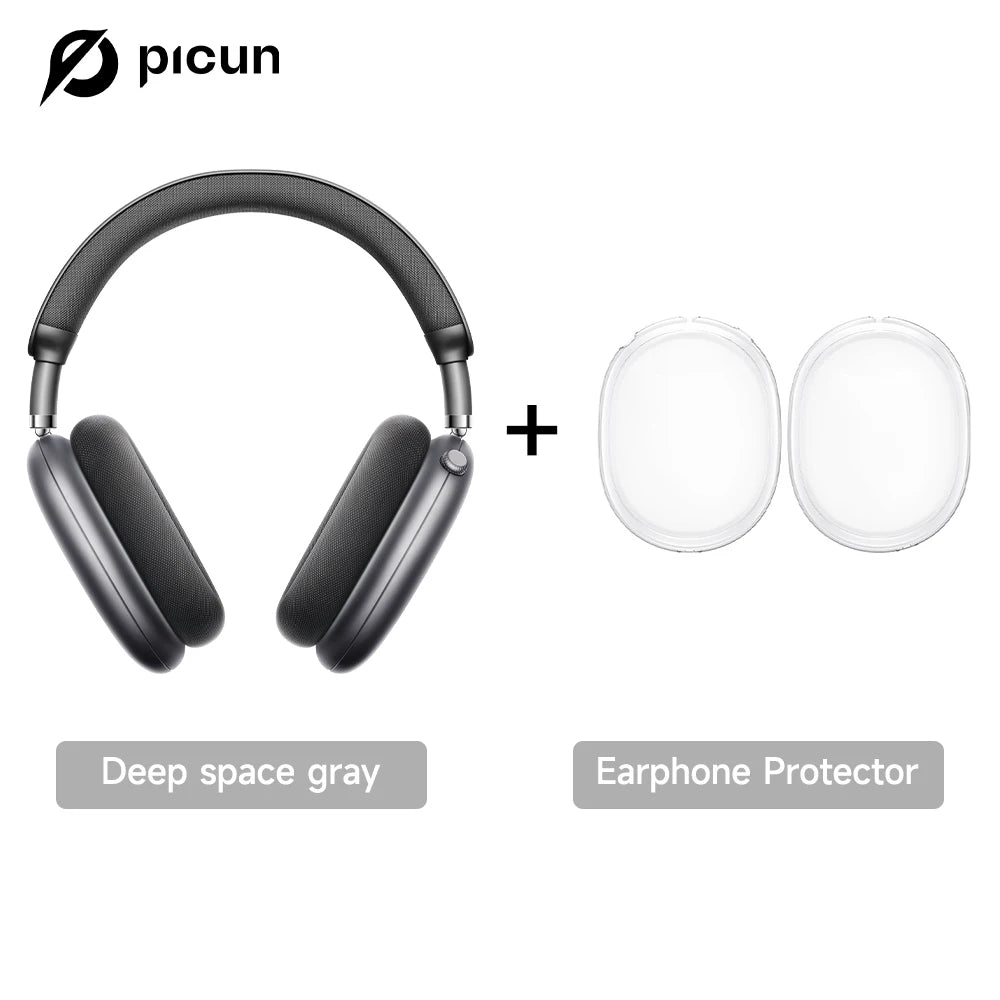 F8 Pro ANC Wireless Headphones Head Tracking 3D Spatial Audio -52dB ANC HIFI Bluetooth Headset ENC HD Mic Low-Latency APP