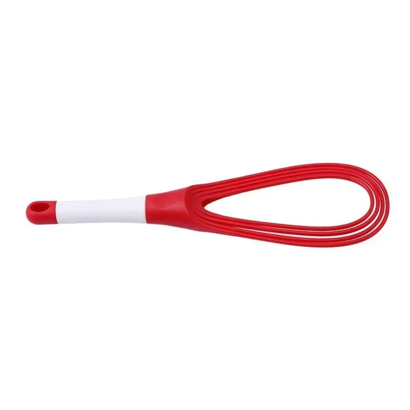Multifunctional Rotary Manual Egg Beater Mixer Mini Plastic Kitchen Egg Whisk Bake Tool Egg Agitator Silicone Eco-Friendly