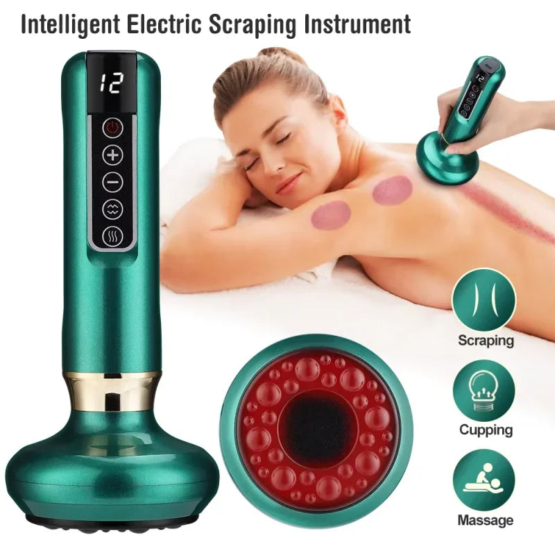 New Electrical dredging meridian cupping device, intelligent vacuum, negative pressure, household electric heating