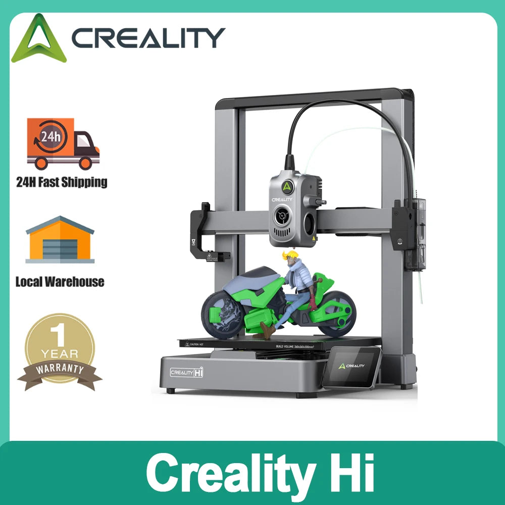 Hi Combo 3D Printer Support Multi-Color 3D Printing Fully Automated Filament Detection All Metal Frames 3D Priner